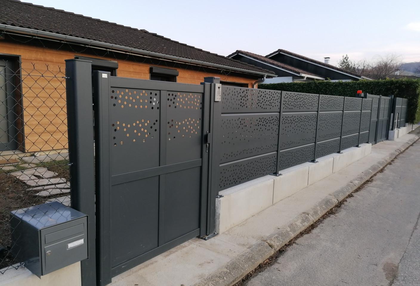 Clôture Ambellya décor bulles