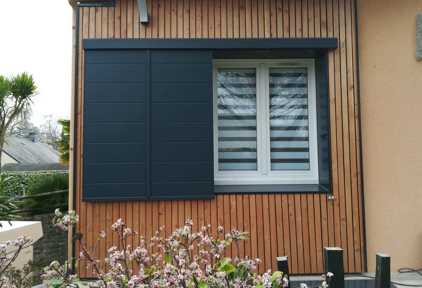 Photo coulissant alu 