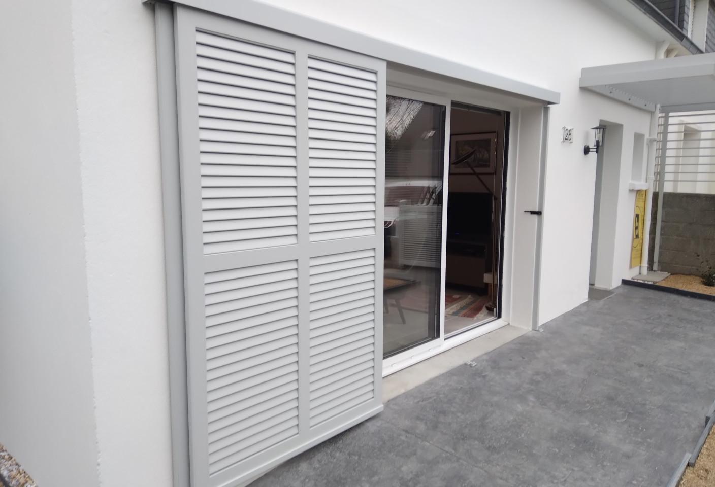 Photo coulissant alu 