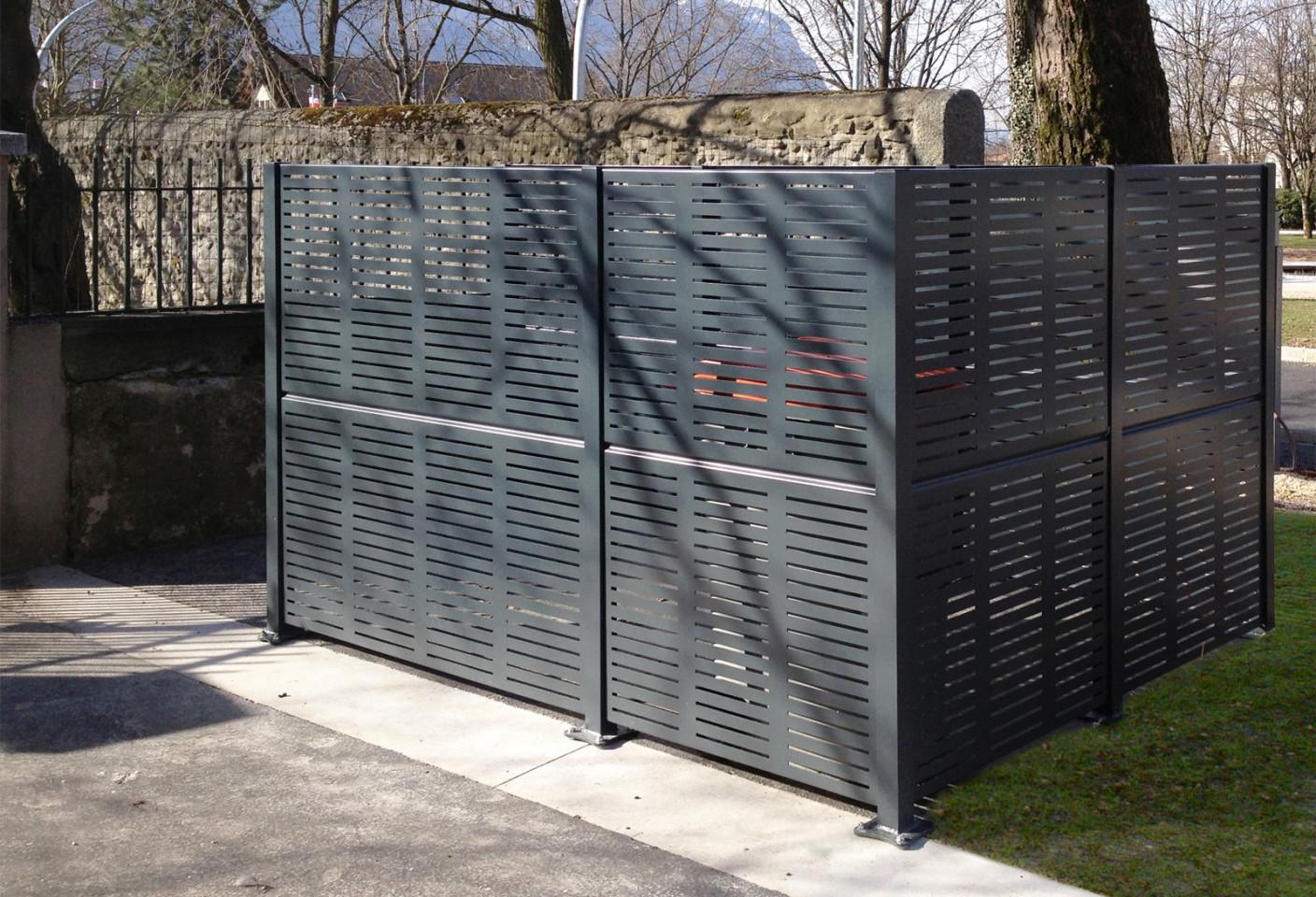 Cache poubelle personnalisé