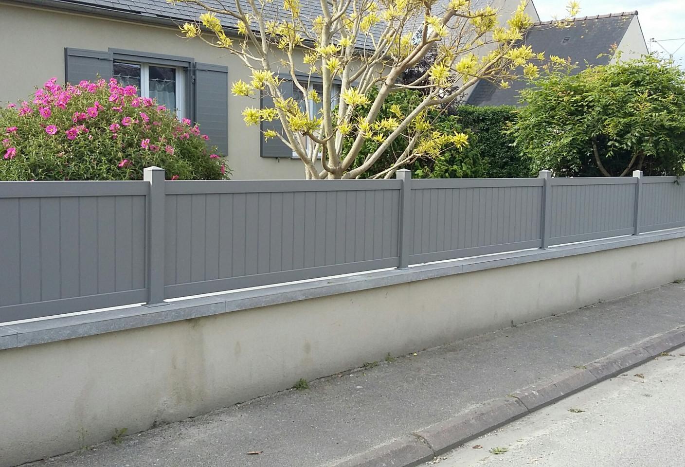 Clôture aluminium_Gamme Actuelle_Modèle Pavillon