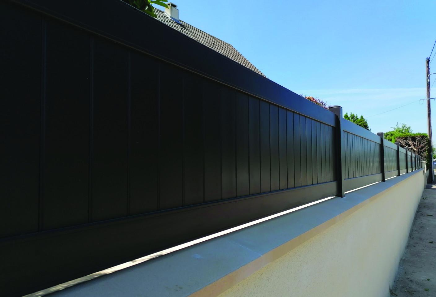 Clôture aluminium_Gamme Actuelle_Modèle Résidence