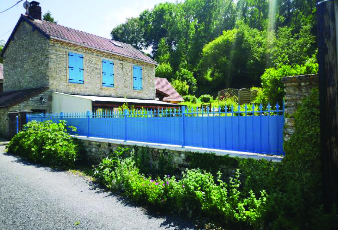 Clôture aluminium_ Modèle Manoir_Gamme Tradition