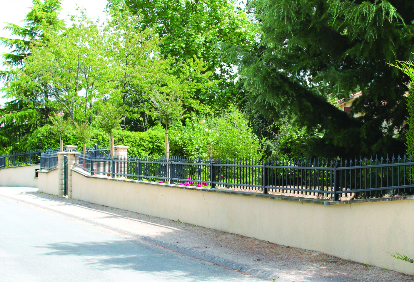 Clôture aluminium_ Modèle Manoir_Gamme Tradition