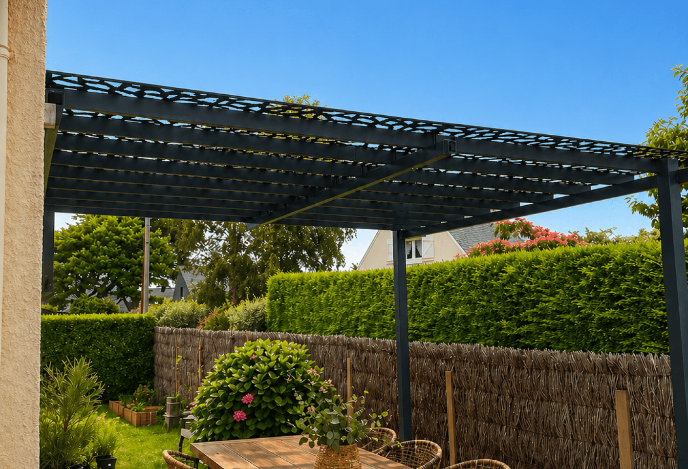 Pergola_Aluminium_Gamme Contemporaine_Décor Indiana
