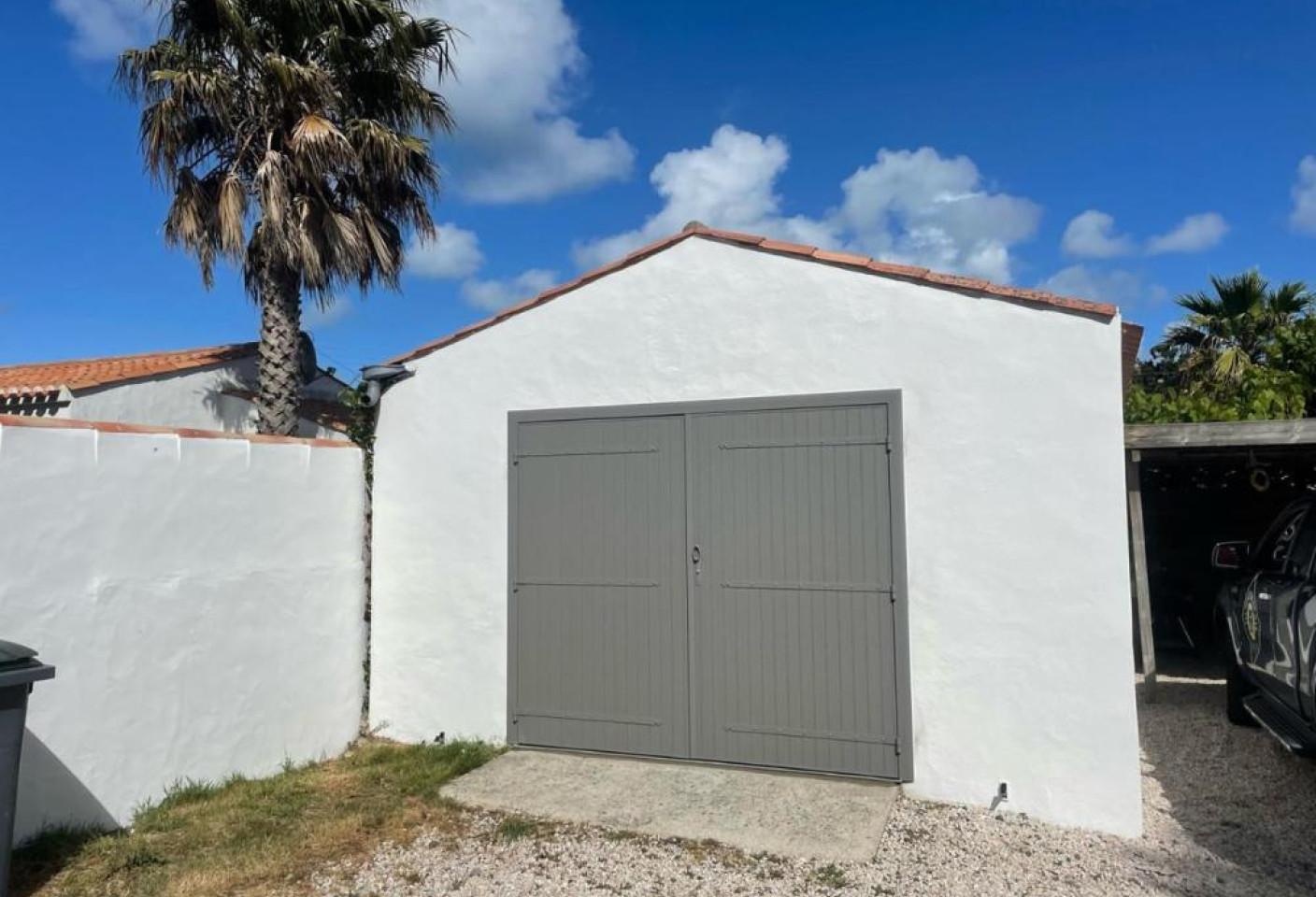 porte de garage design aluminium