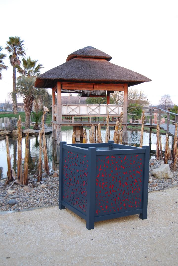 Palmeraie décor Bambou   