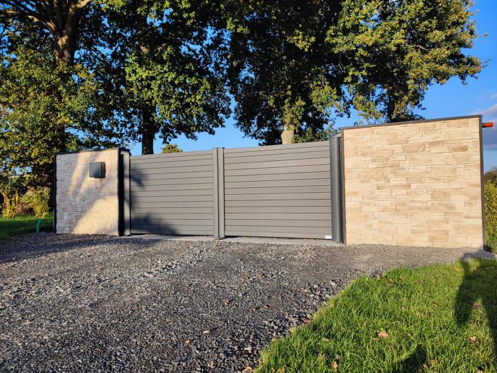 Portail alu - Gamme Actuelle