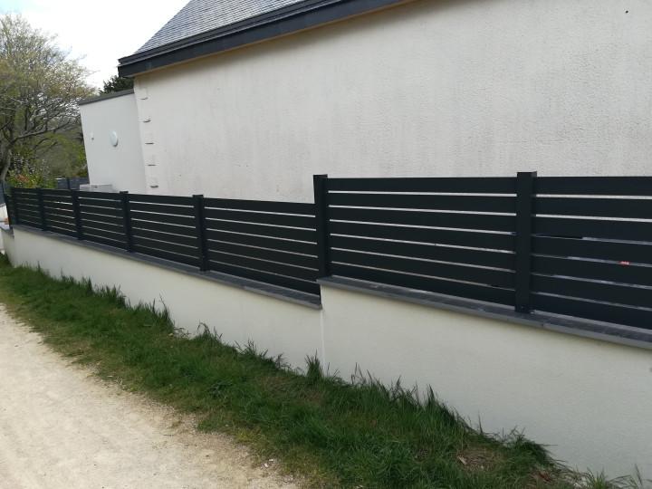 Clôture aluminium_Modèle Cottage