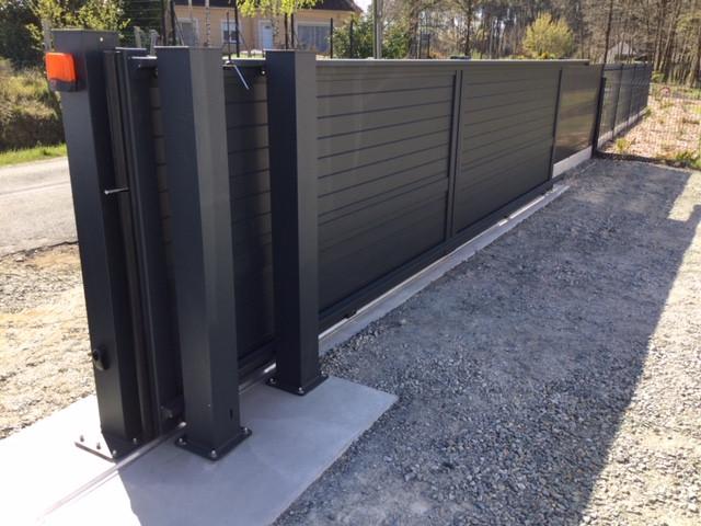 Portail aluminium - Gamme Actuelle Modèle Résidence