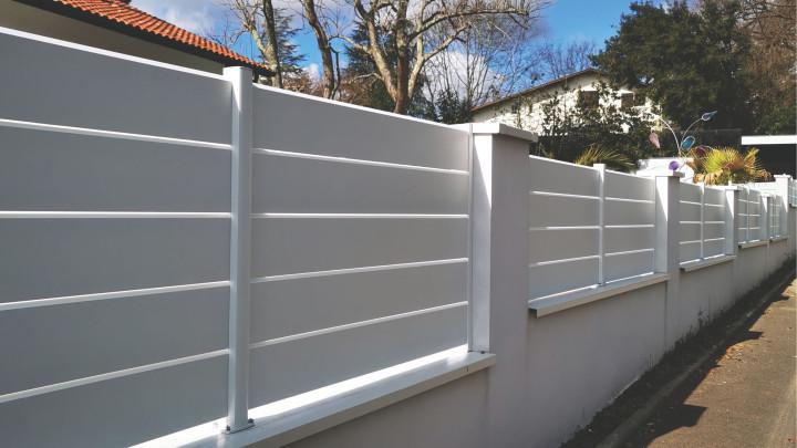 Clôture aluminium_Gamme Actuelle_Modèle Aréa
