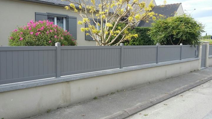 Clôture aluminium_Gamme Actuelle_Modèle Pavillon