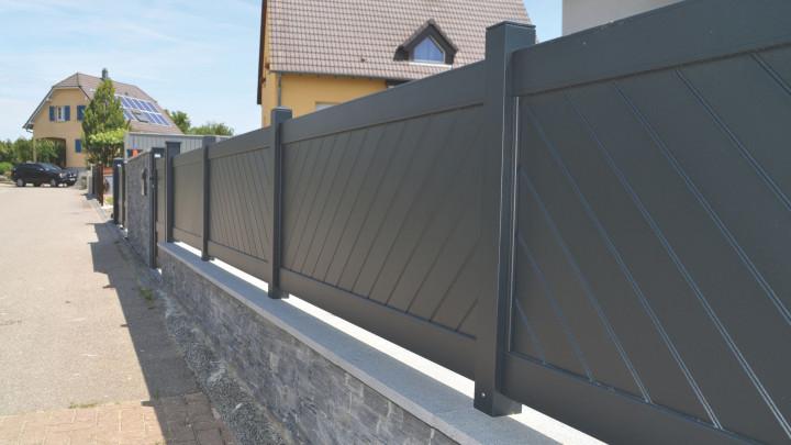 Clôture aluminium_Gamme Actuelle_Modèle Résidence