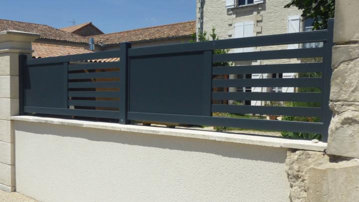 Clôture aluminium_Gamme Tendance_Modèle Palace