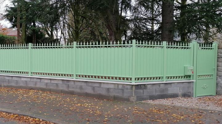 Clôture aluminium_Gamme Tradition_Modèle Manoir Prestige