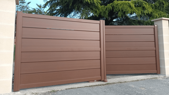 Portail aluminium_Gamme Actuelle_Modèle Aréa