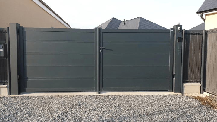 Portail aluminium_Gamme Actuelle_Modèle Pavillon