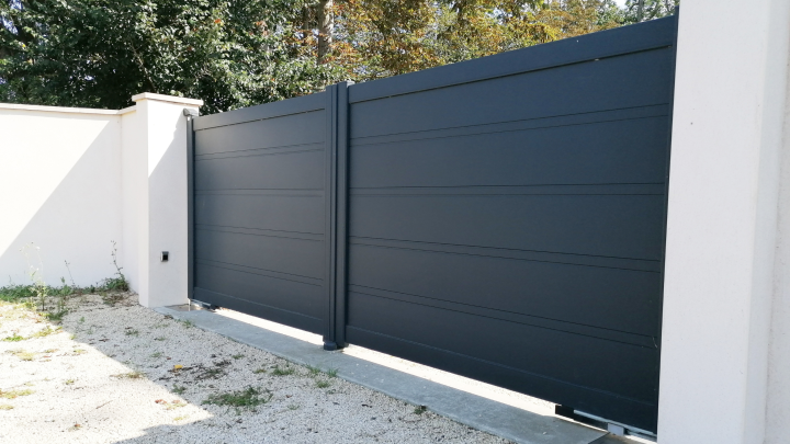 Portail aluminium_Gamme Actuelle_Modèle Résidence
