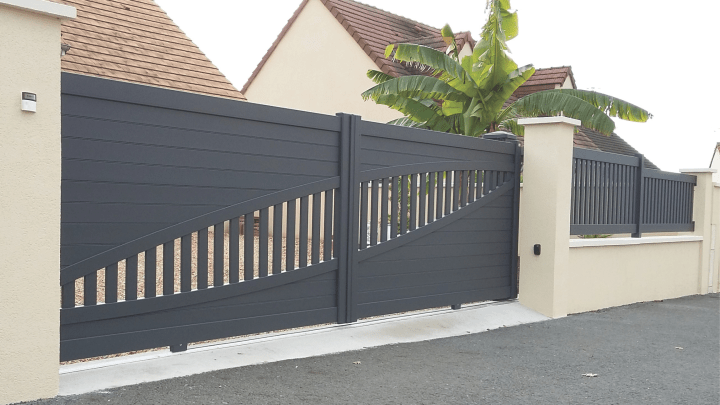 Portail aluminium_Gamme Tendance_Modèle Palace