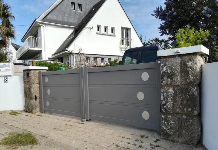 portail sur mesure alu tendance