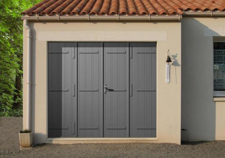 porte de garage battante
