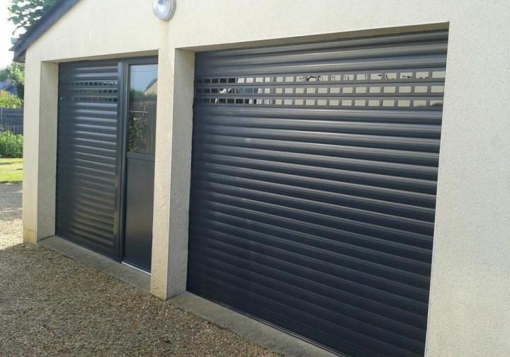 type porte de garage enroulable