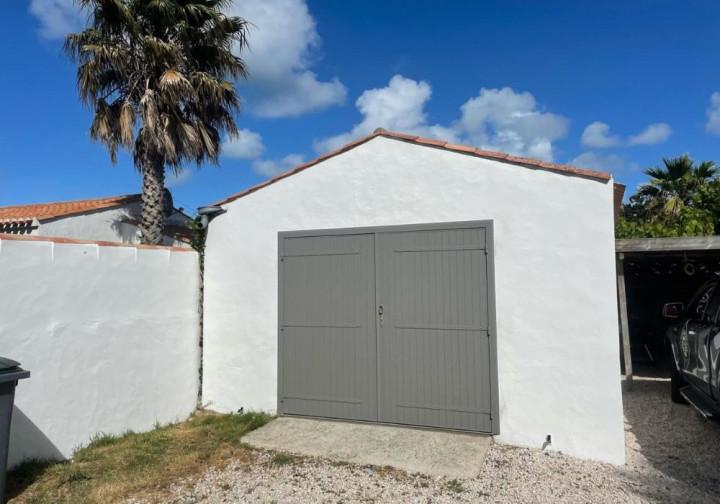 porte de garage design aluminium