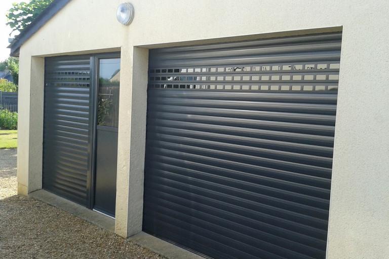 Porte de garage enroulable