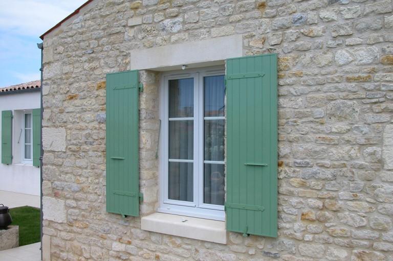 Volets battants ALU extrudés