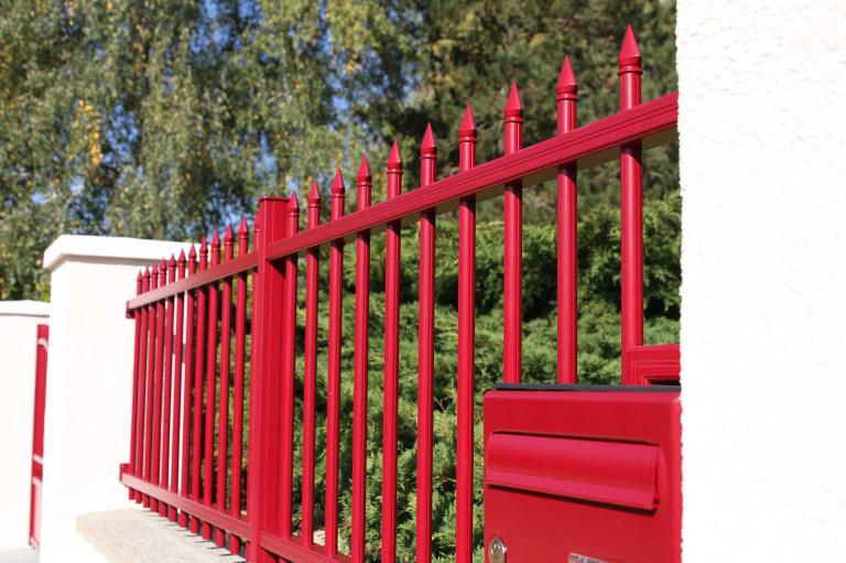 Clôture Manoir Prestige ajouré - option fer de lance