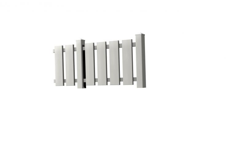 cloture pvc 