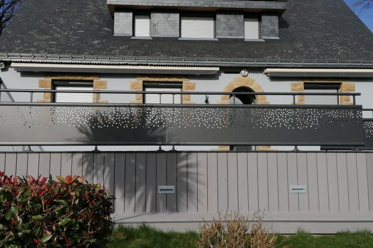 Garde-corps AMBELLYA décor Bulles