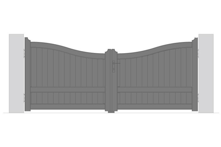Forme Chapeau de Gendarme Inversé