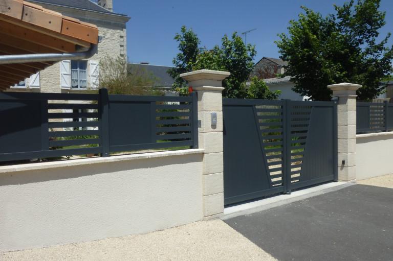 Portail semi-ajouré - Gamme Tendance