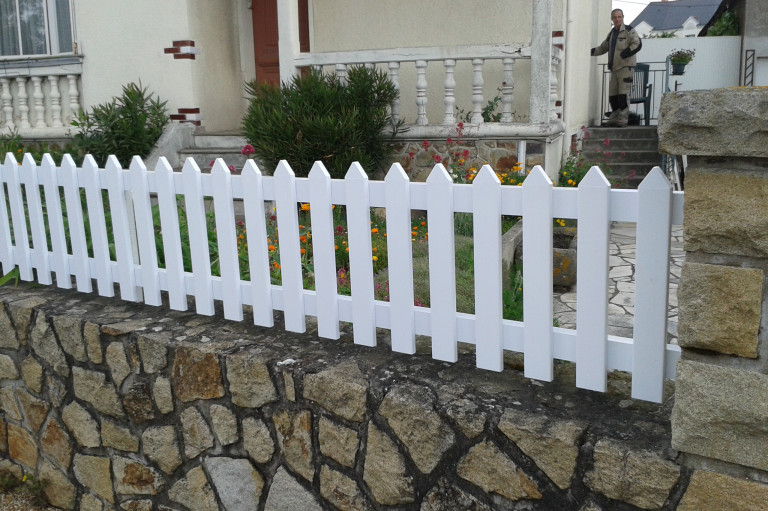 Clôture PVC_ Modèle Classique_Gamme Actuelle