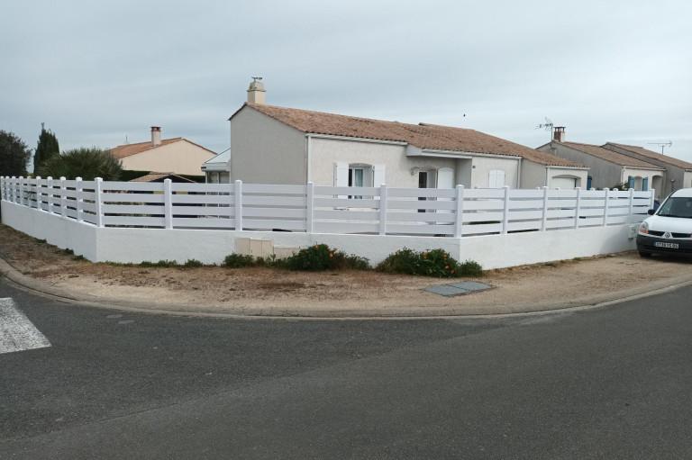 Clôture PVC_ Modèle Classique_Gamme Actuelle