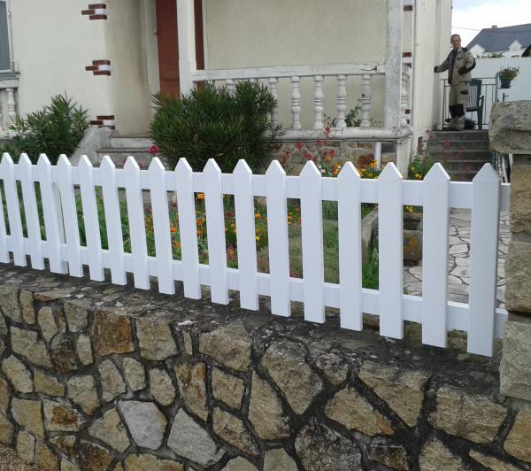 cloture pvc