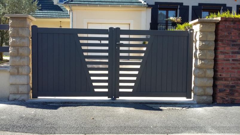 Portail LOFT structure K + barreaux