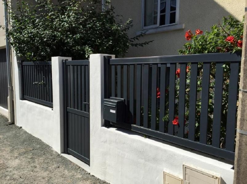 Portillon semi-jointif