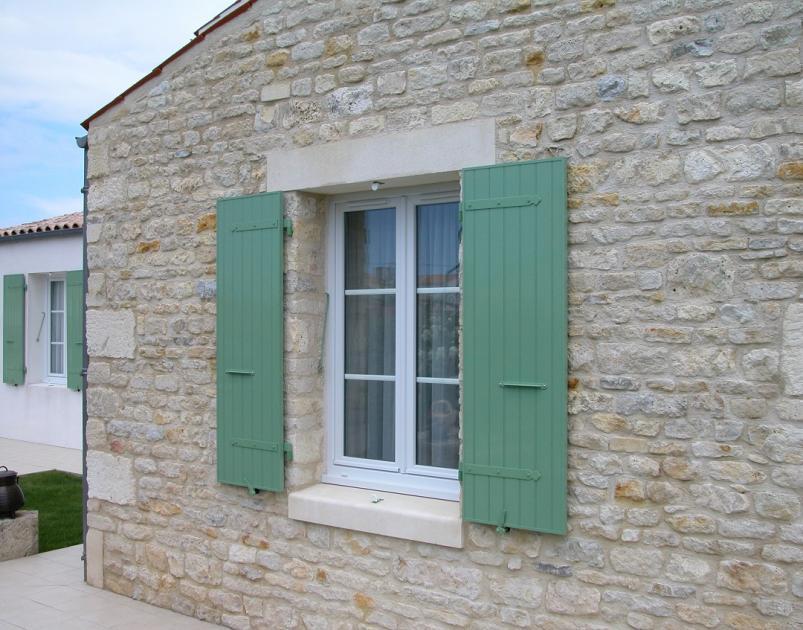 Volets battants ALU extrudés