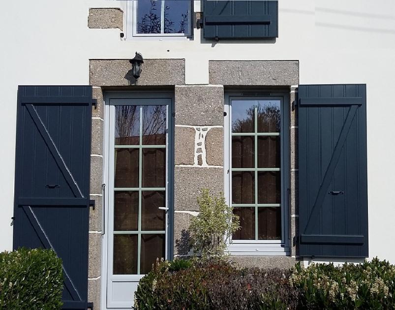 Volets battants isolé double nervure - 