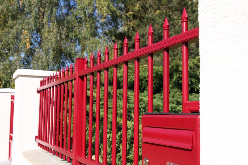 Clôture Manoir Prestige ajouré - option fer de lance