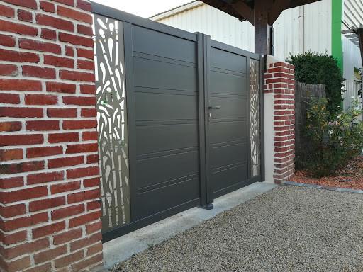 Portail Loft M inversé décor Bambou