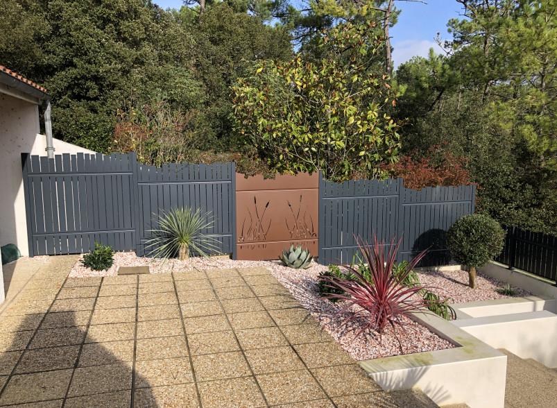 Clôture Décor Herbiers et Coast