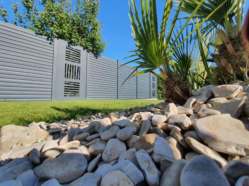 cloture mixte decor canisse