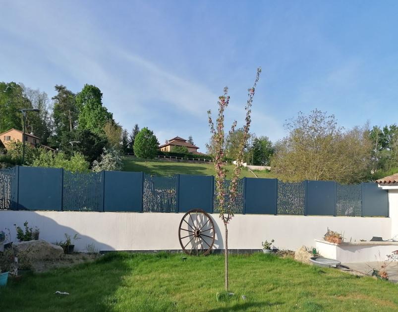 Clôture décors Bambou et Opaq