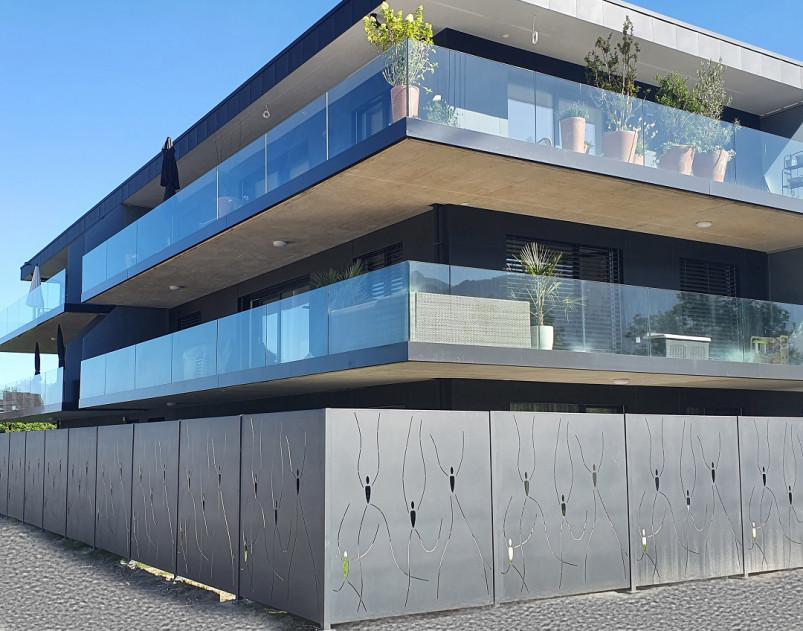 Clôture décor Courir 