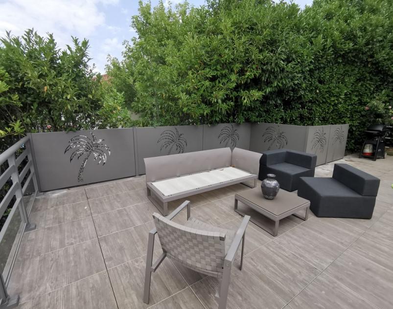 Clôture décor Palmier