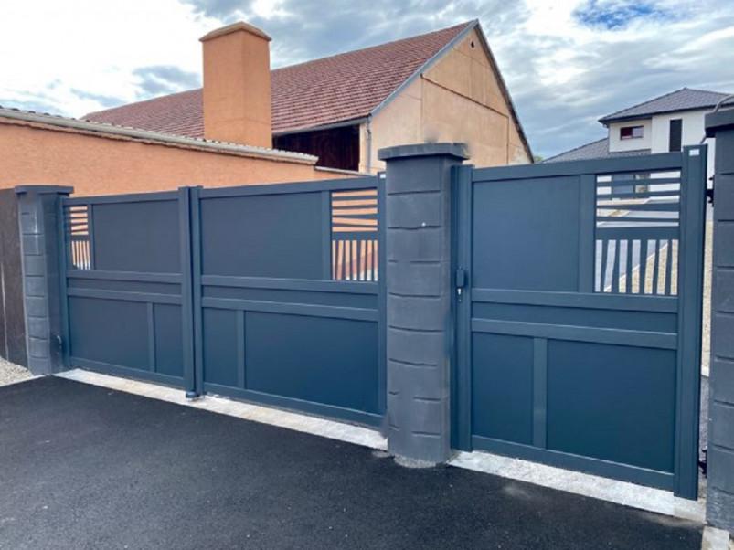 Portail Loft S décor Opaq et Canisse