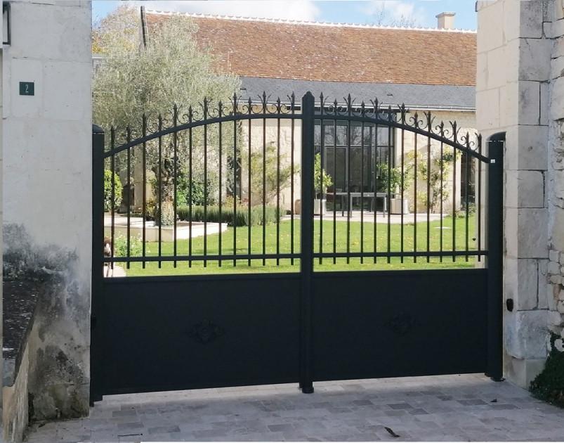 portail manoir semi jointif